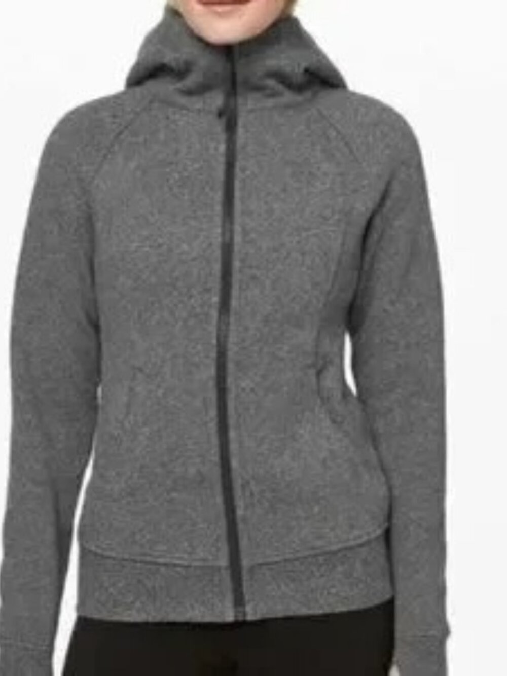 Lululemon Grey Scuba Hoodie Size 4